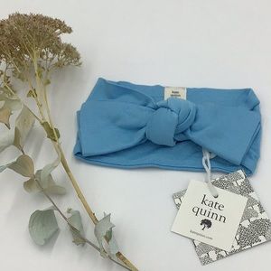 Kate Quinn Bow Headband, Blue